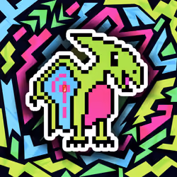 PixelSaurus Air #0676 [Ultra Rare]