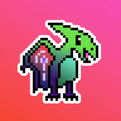 PixelSaurus Air #0788 [Rare]