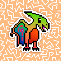 PixelSaurus Air #0051 [Rare]