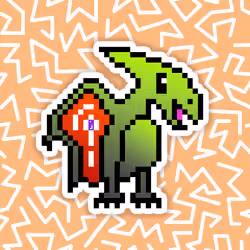 PixelSaurus Air #0164 [Rare]