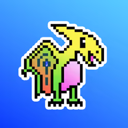 PixelSaurus Air #0673 [Rare]
