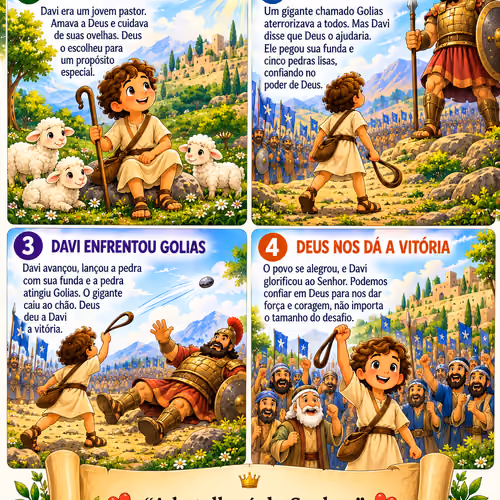 - Deus nos dá a vitória