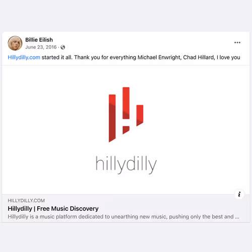 Proof Of Billie Eilish