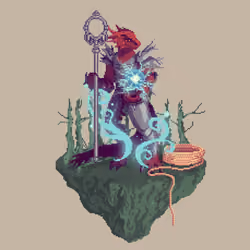 Forge Half-Dragon Kinetic Sorcerer from The Swamp + Rope