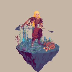 Sanddune Human Toxinbolt Rogue from The Temple + Bedroll