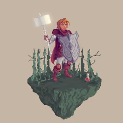 Wayfarer Human Resplendence Cleric from The Swamp + Potion