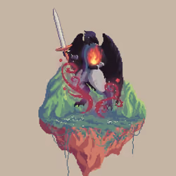 Ravenfolk Bloodmage Warlock from The Mountains