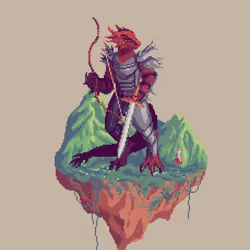 Forge Half-Dragon Witching Ranger from The Mountains + Potion