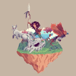 Sporepaw Halfling Kingdom Druid from The Glade + Caltrops