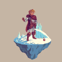 Wayfarer Human Barefist Monk from The Castle + Potion