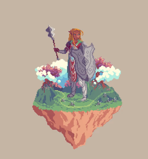 Dawn Elf Restoration Cleric from The Glade + Caltrops