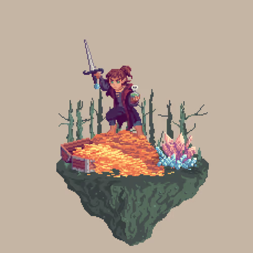 Toegold Halfling Assassin Rogue from The Swamp + Crystal