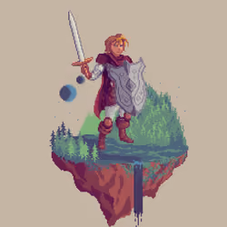 Wayfarer Human Slateshield Paladin from The Forest