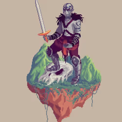 Skullink Giant Battlestance Fighter from The Mountains