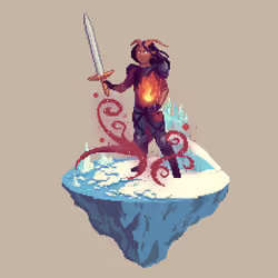 Fiendhorn Half-Demon Bloodmage Warlock from The Castle