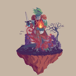Seafarer Half-Dragon Emberblood Sorcerer from The Ruins + Caltrops