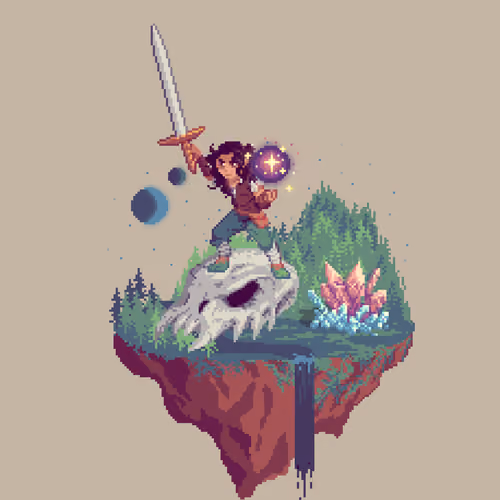 Sporepaw Halfling Mystic Warlock from The Forest + Crystal
