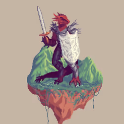 Forge Half-Dragon Pearlshield Paladin from The Mountains
