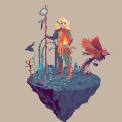 Goldleaf Elf Phoenix Druid from The Temple