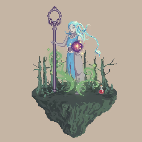 Windfall Elemental Chaos Sorcerer from The Swamp + Potion