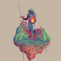 Dusk Elf Bloodmage Warlock from The Mountains