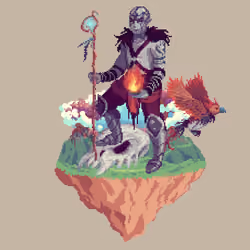 Skullink Giant Phoenix Druid from The Glade