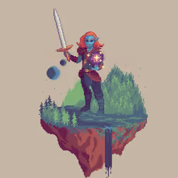 Dusk Half-Elf Mystic Warlock from The Forest