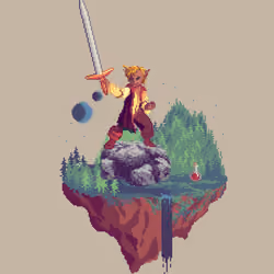 Boulderback Gnome Battlestance Fighter from The Forest + Potion