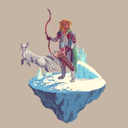 Dawn Elf Hunt Ranger from The Castle