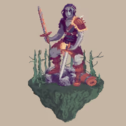 Stoneink Giant Frenzy Barbarian from The Swamp + Bedroll