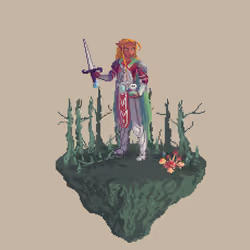 Dawn Elf Mycology Druid from The Swamp
