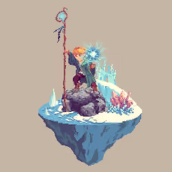 Surefoot Halfling Lunomancy Oracle Wizard from The Castle + Crystal