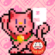 Murakami Lucky Cat Coin Bank Feeding Game Winner  #9