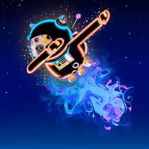 Doge Blast Off : Space Dab Doge 
