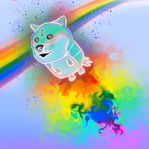 Doge Blast Off : Proud Doge