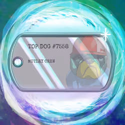 Top Dog Tag #7558