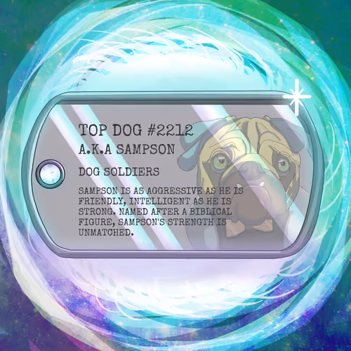 Top Dog Tag #2212