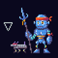 Neon Protector of Magic