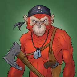 GREAT APES #3522