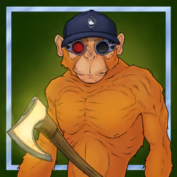 GREAT APES #7825