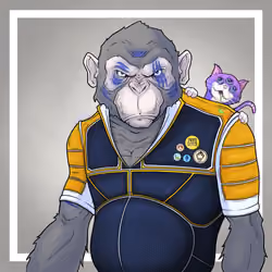 GREAT APES #10734