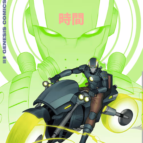 Time Rider: Comic Cover #36