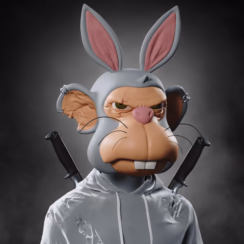 Bad Bored Bunny #3710