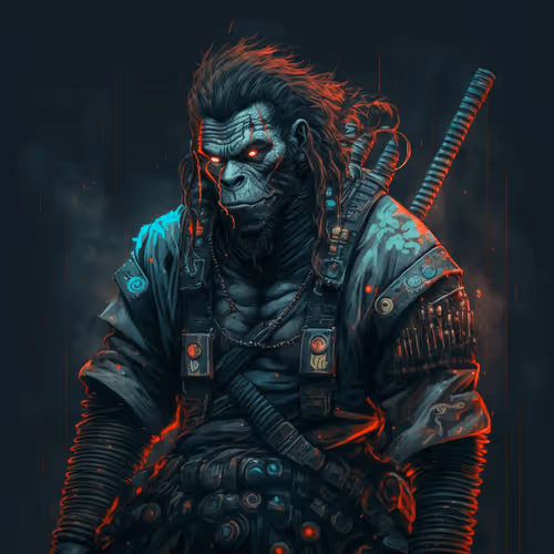 Shogun Apes Samurai