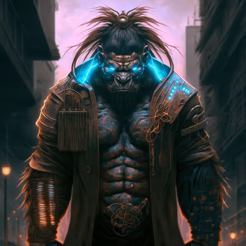 Shogun Apes Samurai