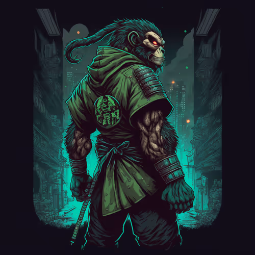 Shogun Apes Samurai