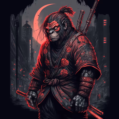 Shogun Apes Samurai