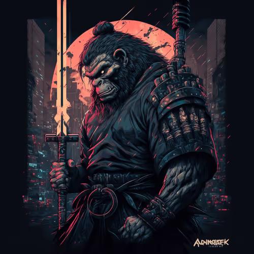 Shogun Apes Samurai
