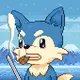 3696