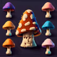 PIXEL ART MUSHROOM #31
